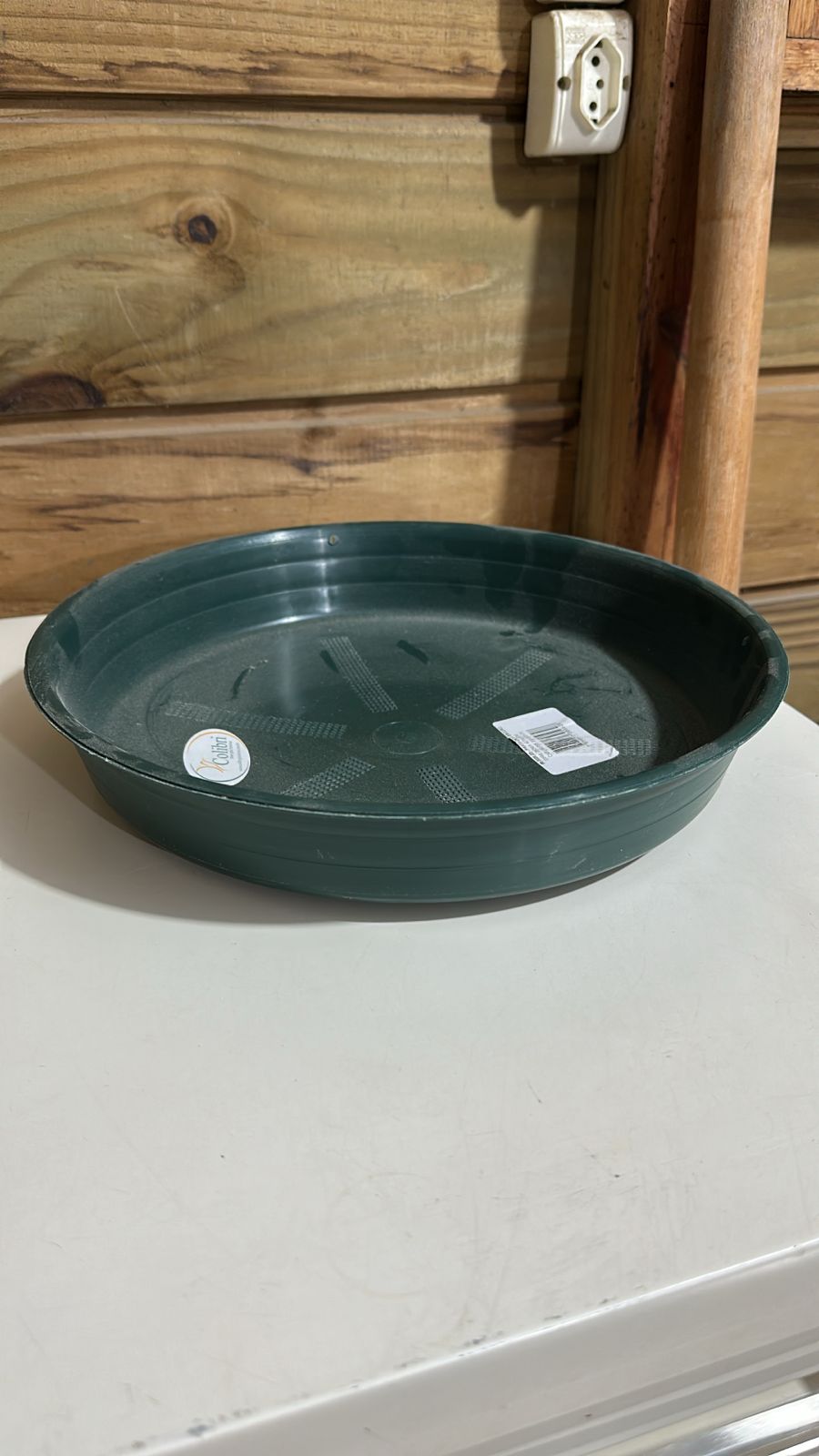 Vaso/Cachepô Flores Plástico 